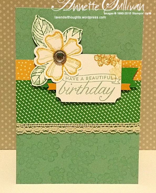 Artful Stampers Team Challenge Crushed Macaron