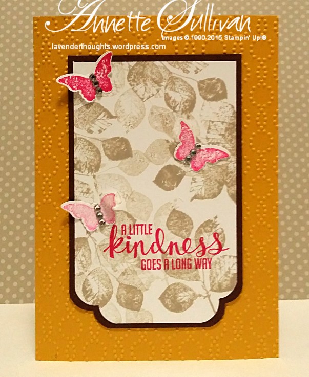 Artful Stampers Team Challenge Chocolate&nbsp;Curry