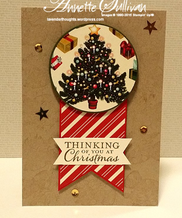 Cozy Christmas Circle Christmas Tree Cake