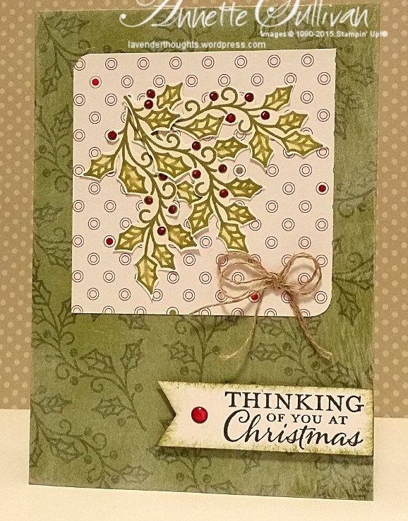 Embellished Ornaments Olive&nbsp;Holly