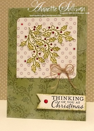 Embellished Ornaments Olive Holly