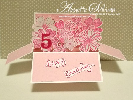 Flower Shop Pirouette Landscape Card in a Box