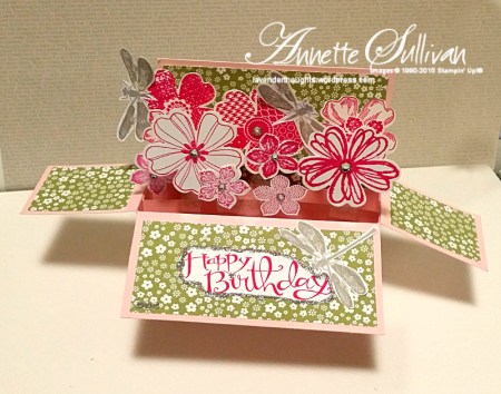 Flower Shop Pirouette Pizzazz Landscape Card in a Box