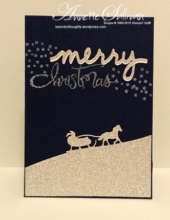 Jingle All the Way Sleigh Ride Navy Santa