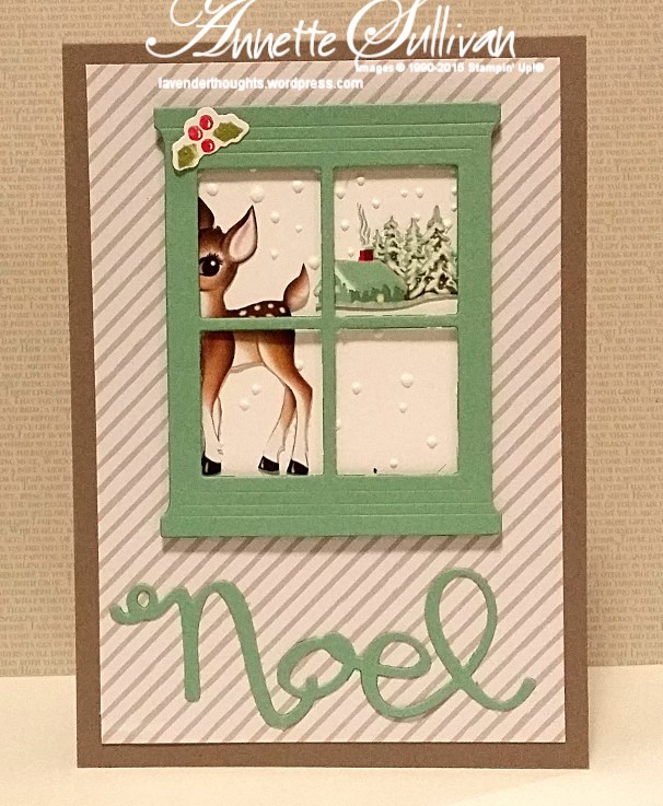 Snow Place Mint Taupe Reindeer&nbsp;Noel