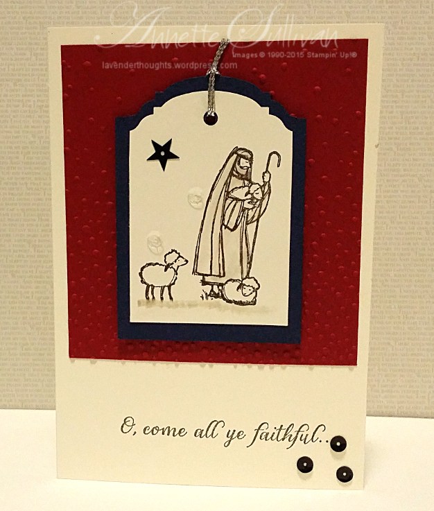 All Ye Faithful Navy Cherry&nbsp;Vanilla