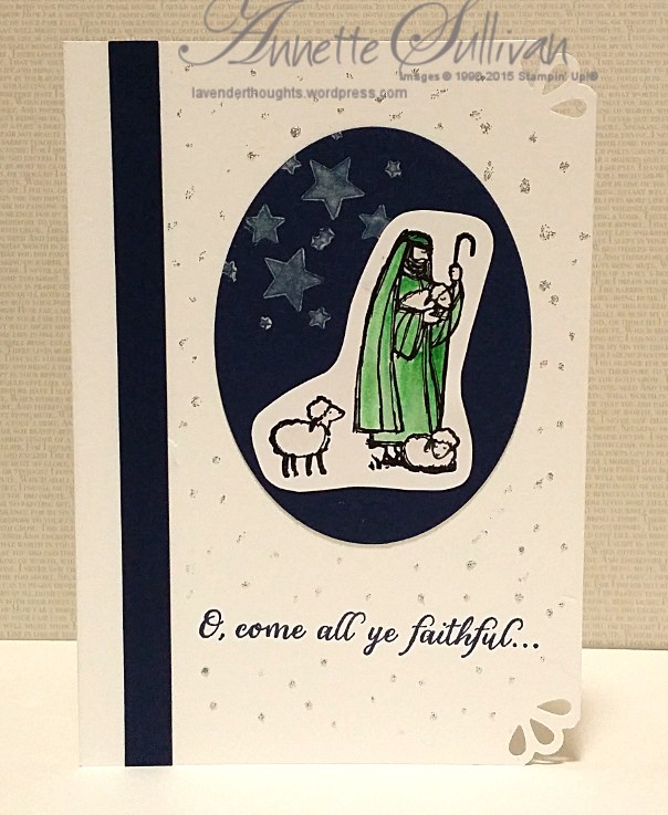 All Ye Faithful Navy&nbsp;White