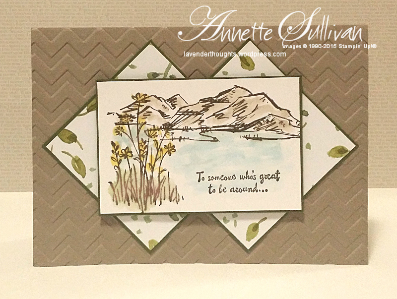 Artful Stampers Team Challenge Mossy Taupe