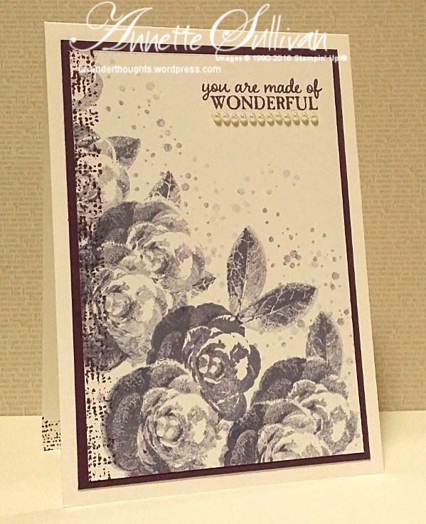 Artful Stampers Team Challenge&nbsp;Monochromatic