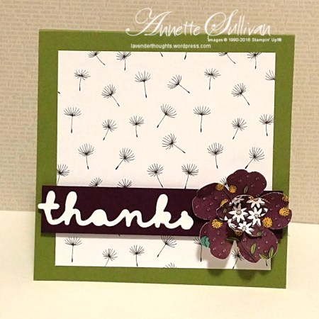 Greetings Wildflower Fields Olive Bliss