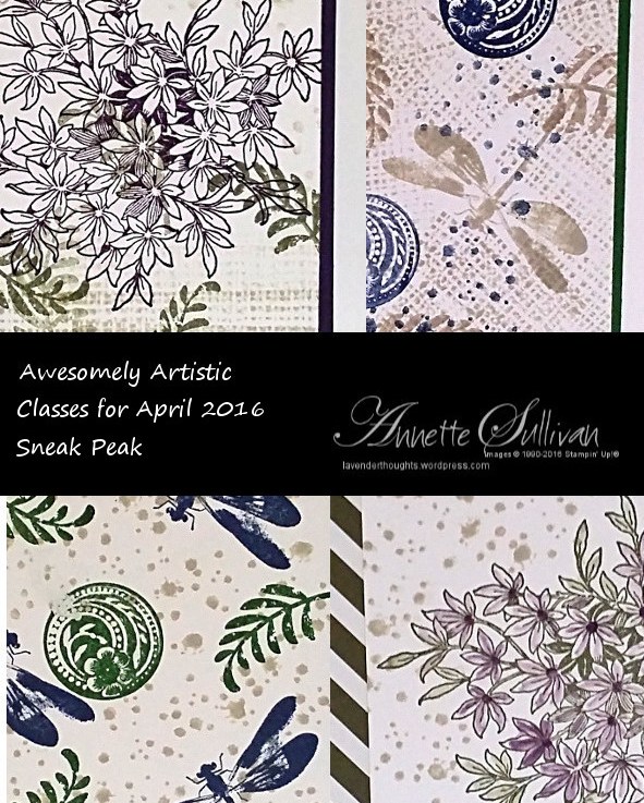 Card Classes – April 2016