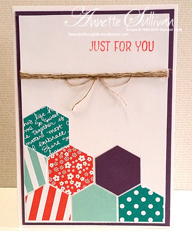 Artful Stampers Team Challenge Calypso&nbsp;Plum