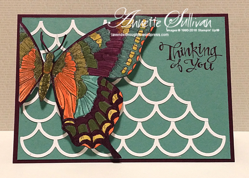 Artful Stampers Team Challenge Blackberry&nbsp;Lagoon
