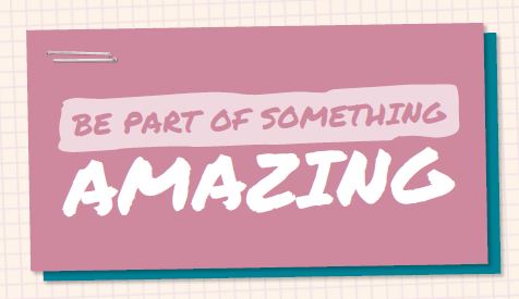 Be Part of Something&nbsp;Amazing