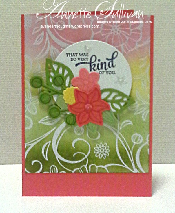 Falling Flowers CASEing the Catalogue – Take&nbsp;1