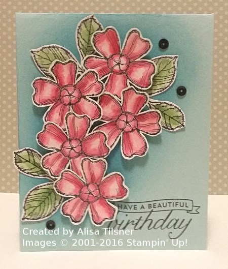 Birthday Blossoms Rose Sky ALISA