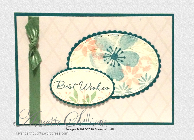 Blooms &  Wishes Mint&nbsp;Indigo
