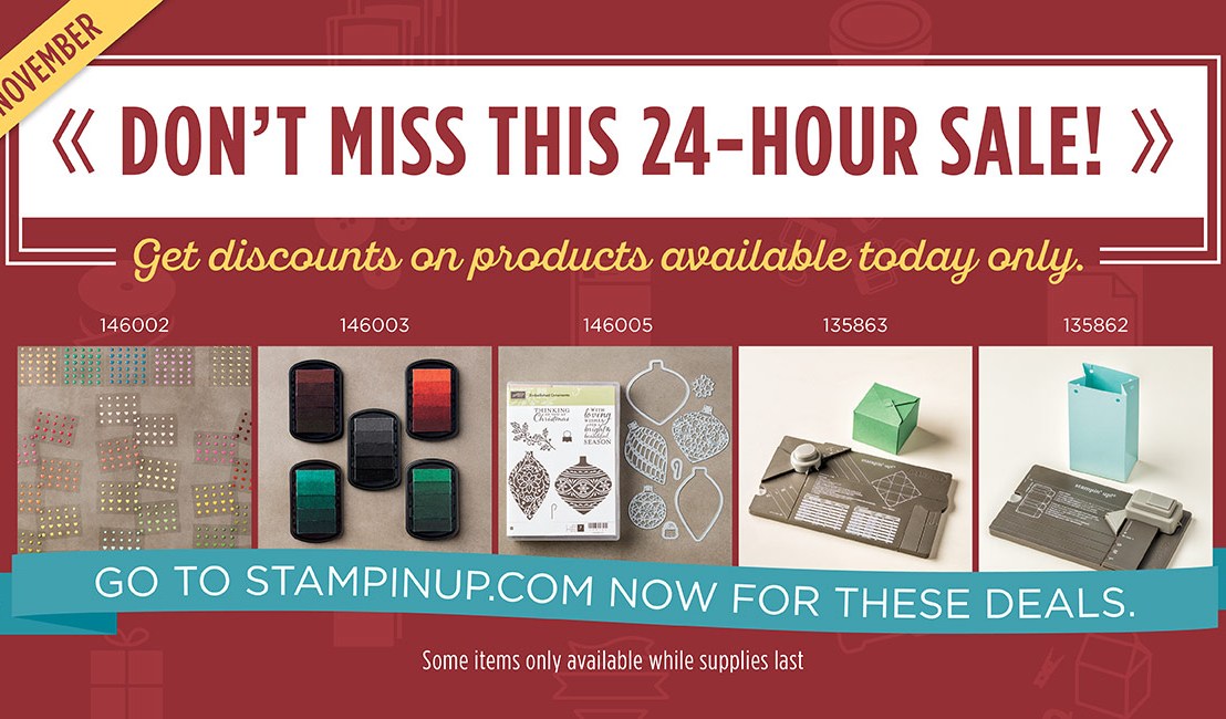 24 Hour Sale Today Only