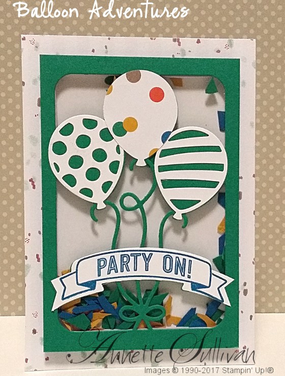 Balloon Adventures Emerald Shaker