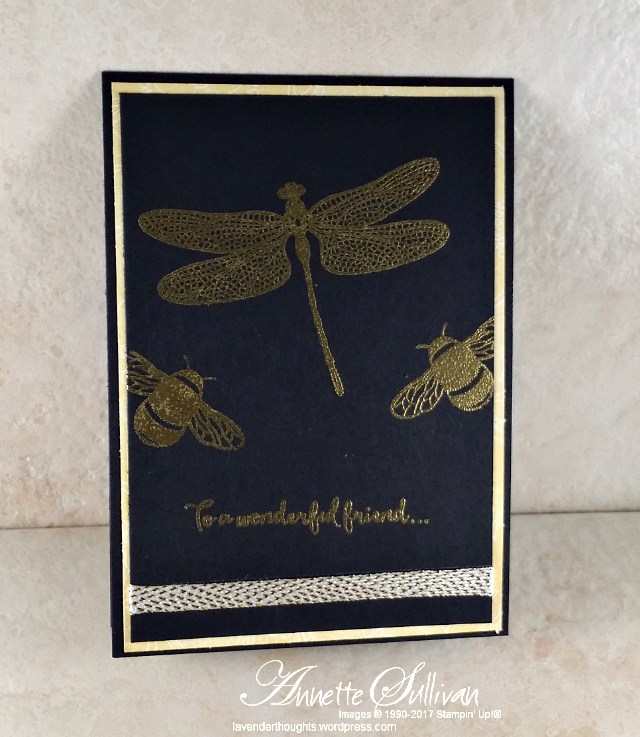 Dragonfly Dreams Black&nbsp;Gold