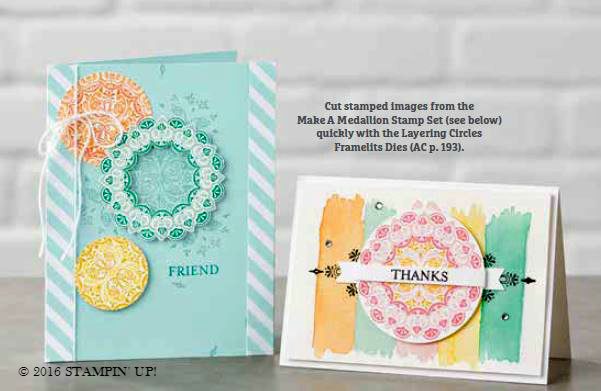 Make a Medallion Sale-A-Bration Stamp Set