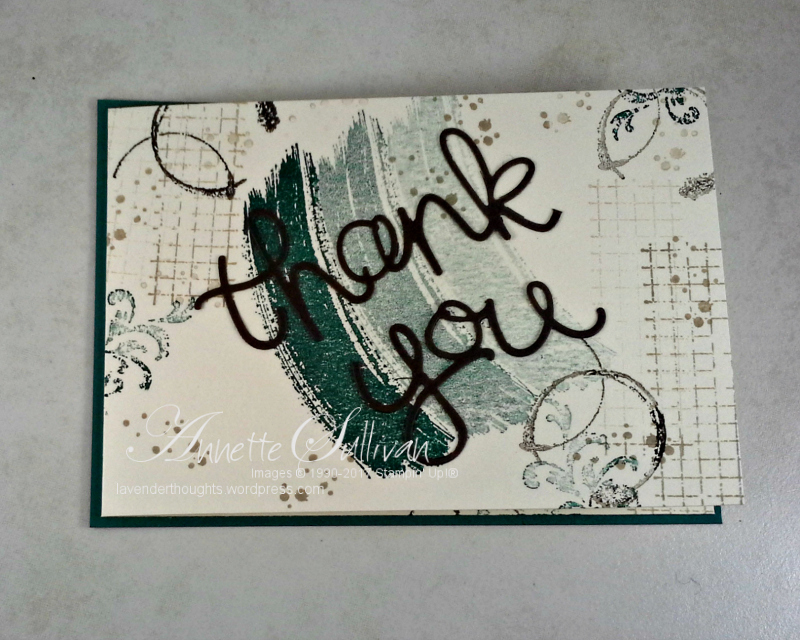 Quick and Easy Thank You Card with Timeless&nbsp;Textures