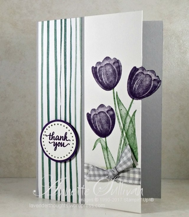 Beautiful Tulips with Stampin’ Up! Tranquil&nbsp;Tulips