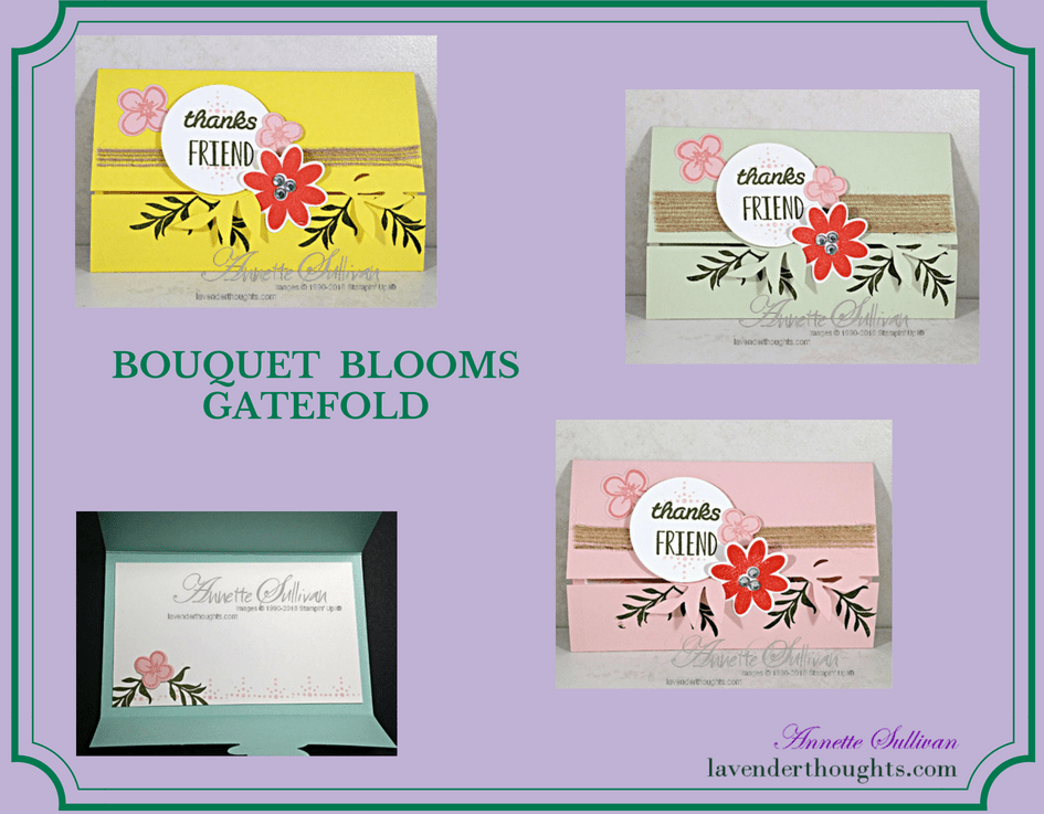Gatefold Cards with Bouquet&nbsp;Blooms