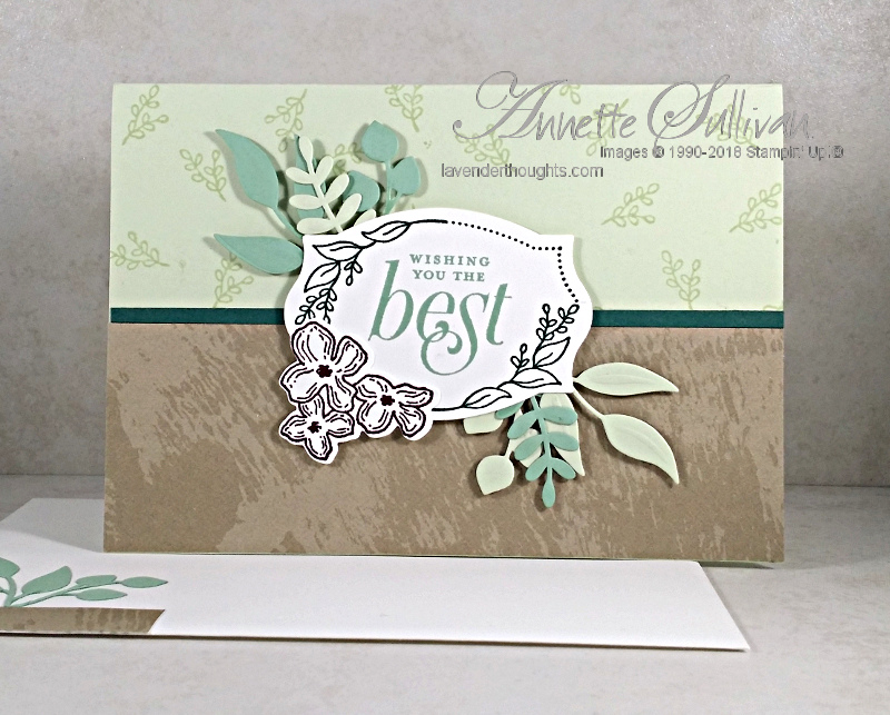 Floral Frames Tranquil Sea Foam