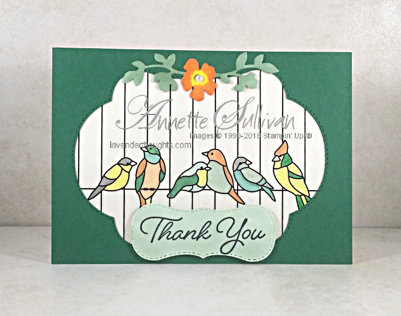 Blended Seasons Birds Thank You&nbsp;Spruce