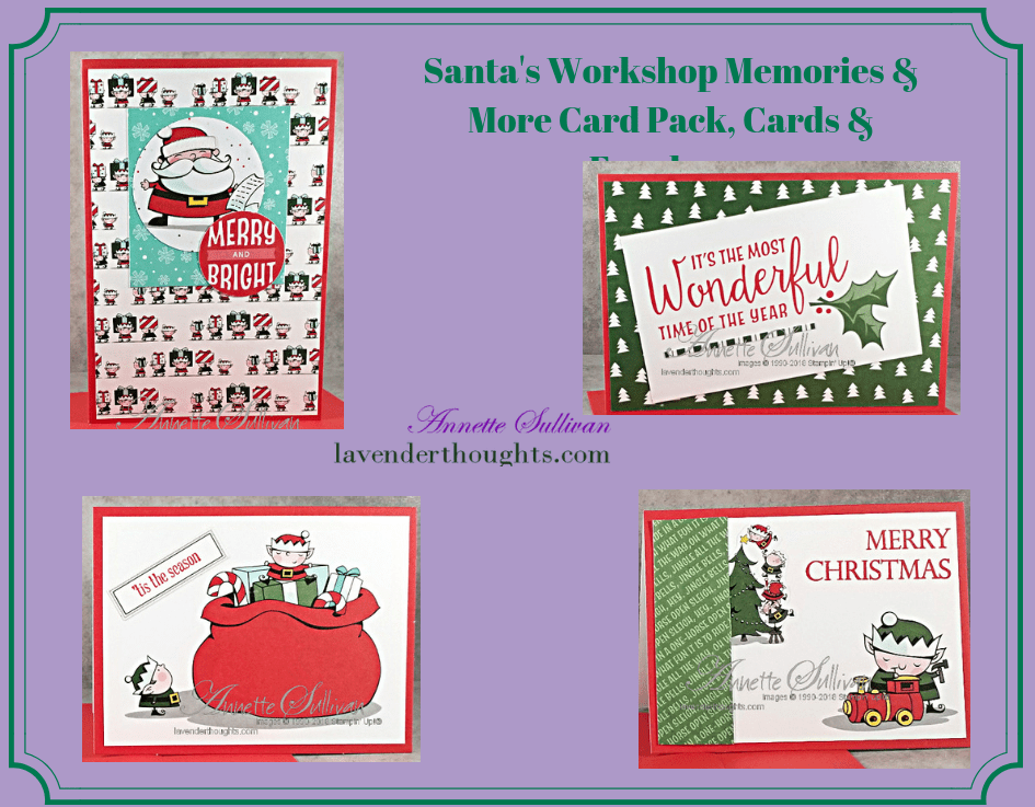 Quick and Easy Christmas Cards with Santa’s Workshop