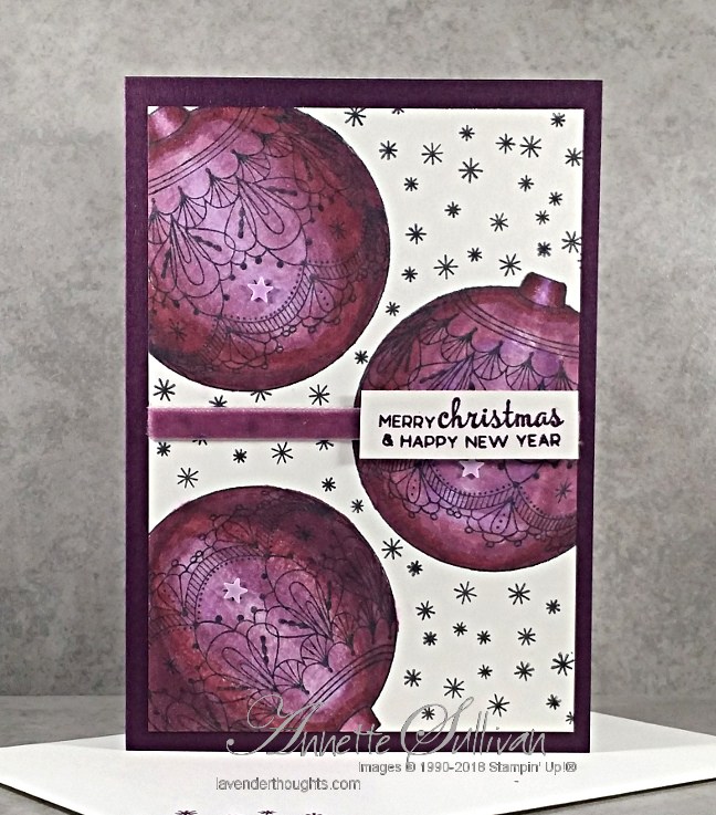 Elegant Beautiful Baubles with Blackberry Bliss