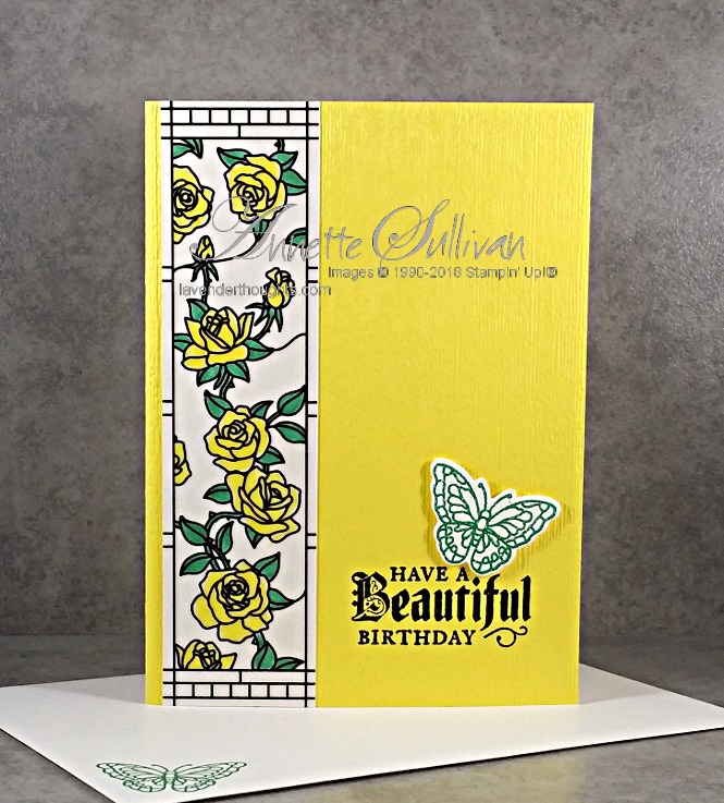 Quick and easy cards 2 using Painted&nbsp;Glass