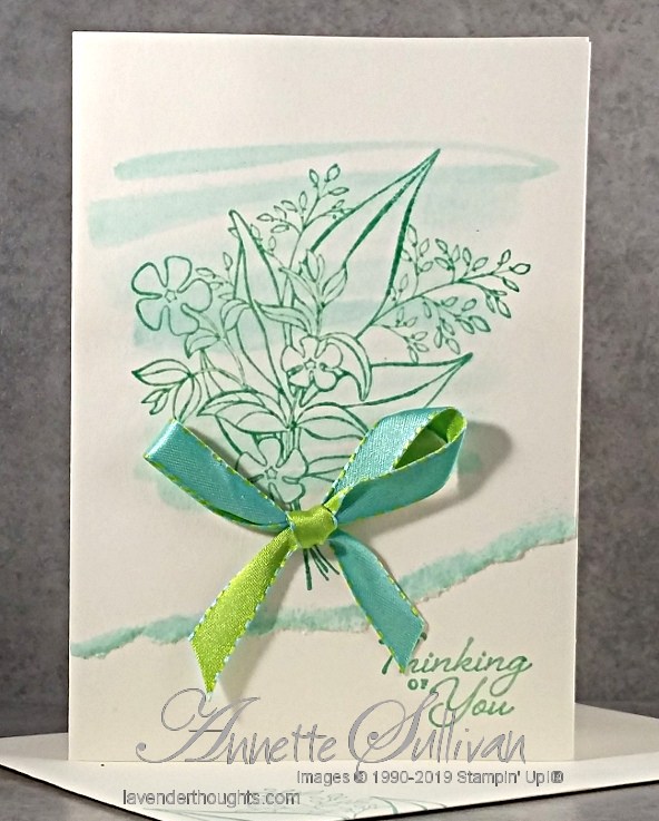 Wonderful Romance with Heat Embossing and Watercolour&nbsp;Wash