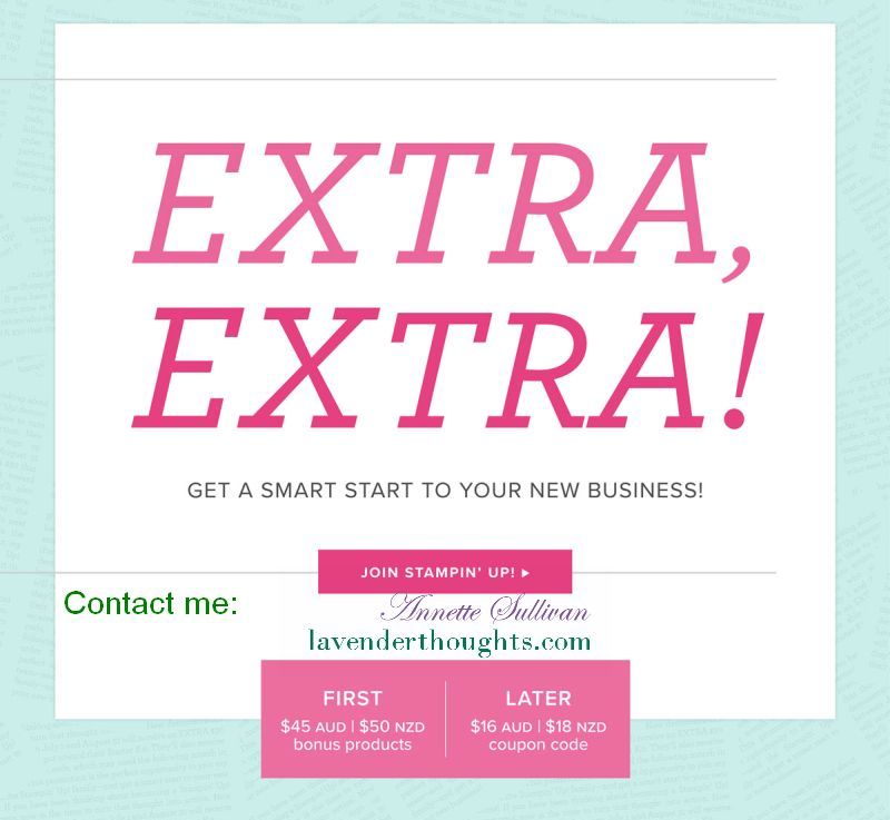 Extra, Extra! Incredible Offer to Join Stampin’&nbsp;Up!