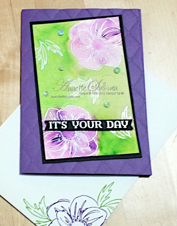 Pigment Sprinkles with Emboss&nbsp;Resist