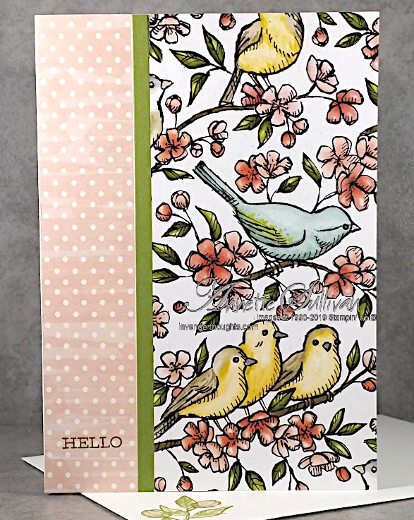 Quick and Easy Card with Bird Ballad&nbsp;DSP