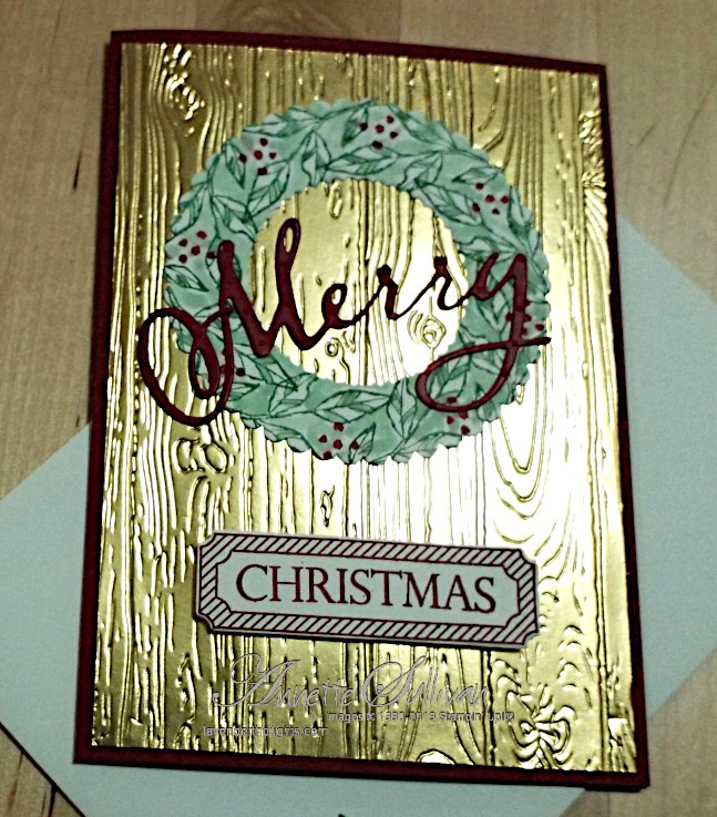 Christmas in Red, Green and Gold for the Color&nbsp;Challenge