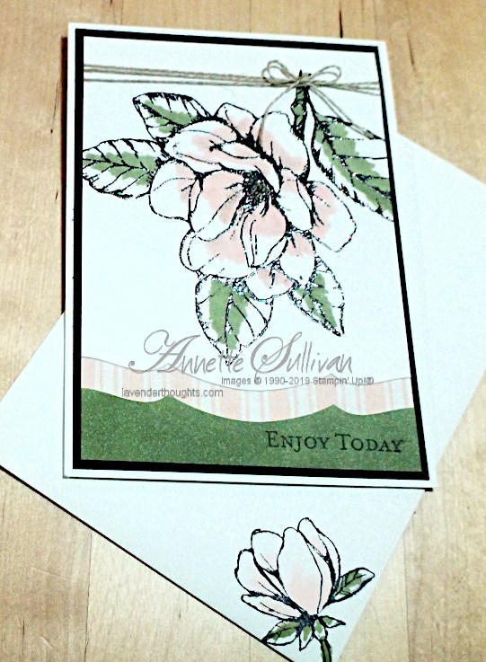 Clean and Simple Magnolia for the Sketch&nbsp;Challenge