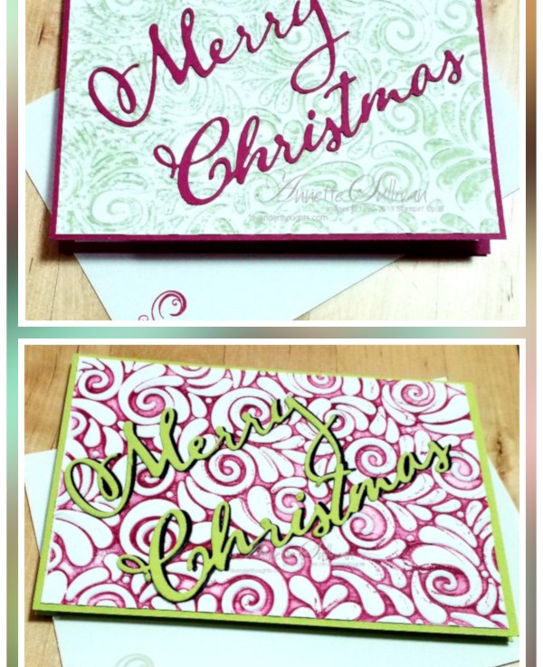 Faux Letterpress TWO WAYS for&nbsp;Christmas