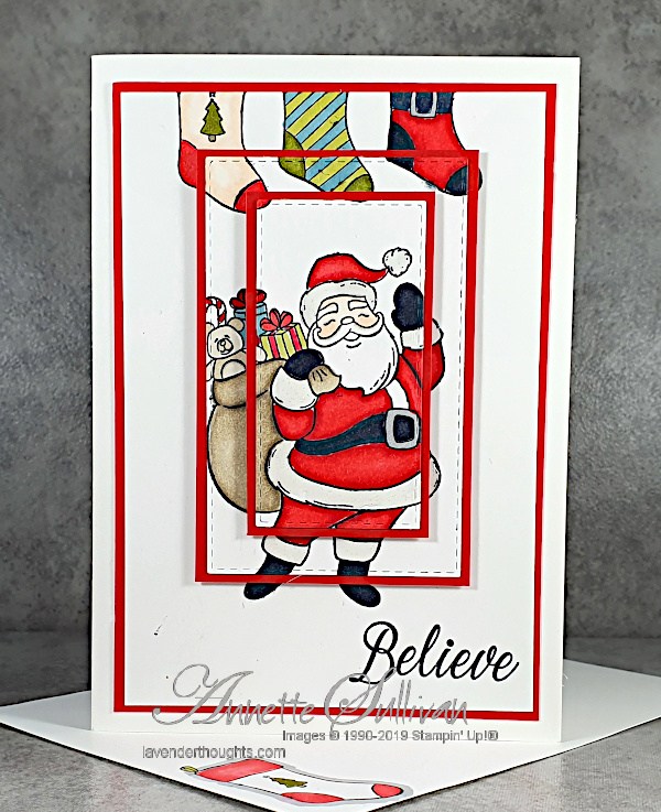 FREE PDF Tutorial – Faux Triple Time Stamping with Holly Jolly&nbsp;Christmas