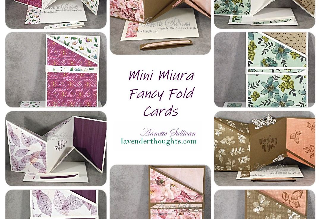 FREE PDF Tutorial – Mini Miura Fancy Fold&nbsp;Card