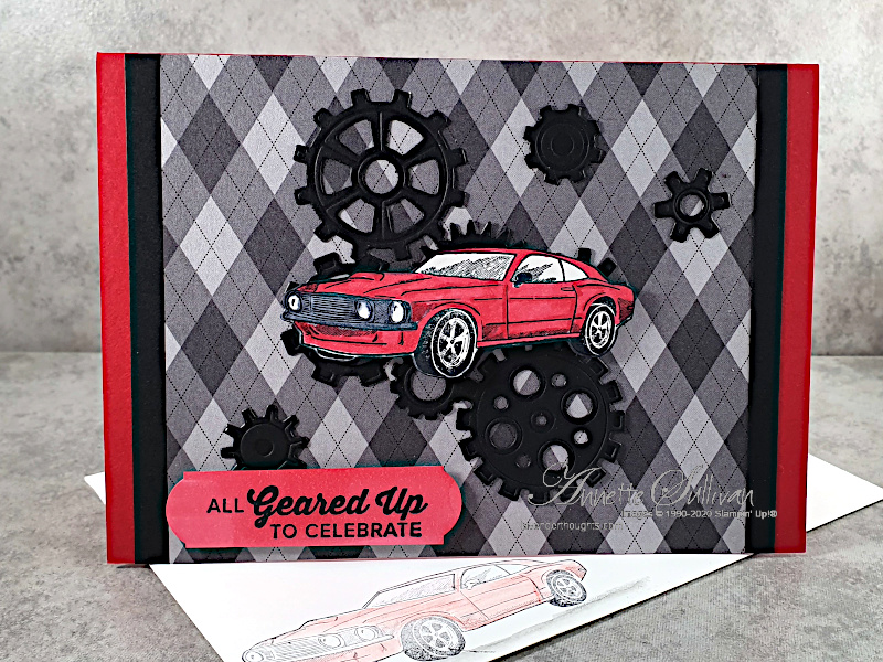 Masculine Birthday for the Color Challenge at Splitcoaststampers