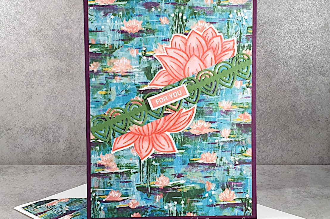 Waterlilies for the Sketch Challenge at Splitcoaststampers