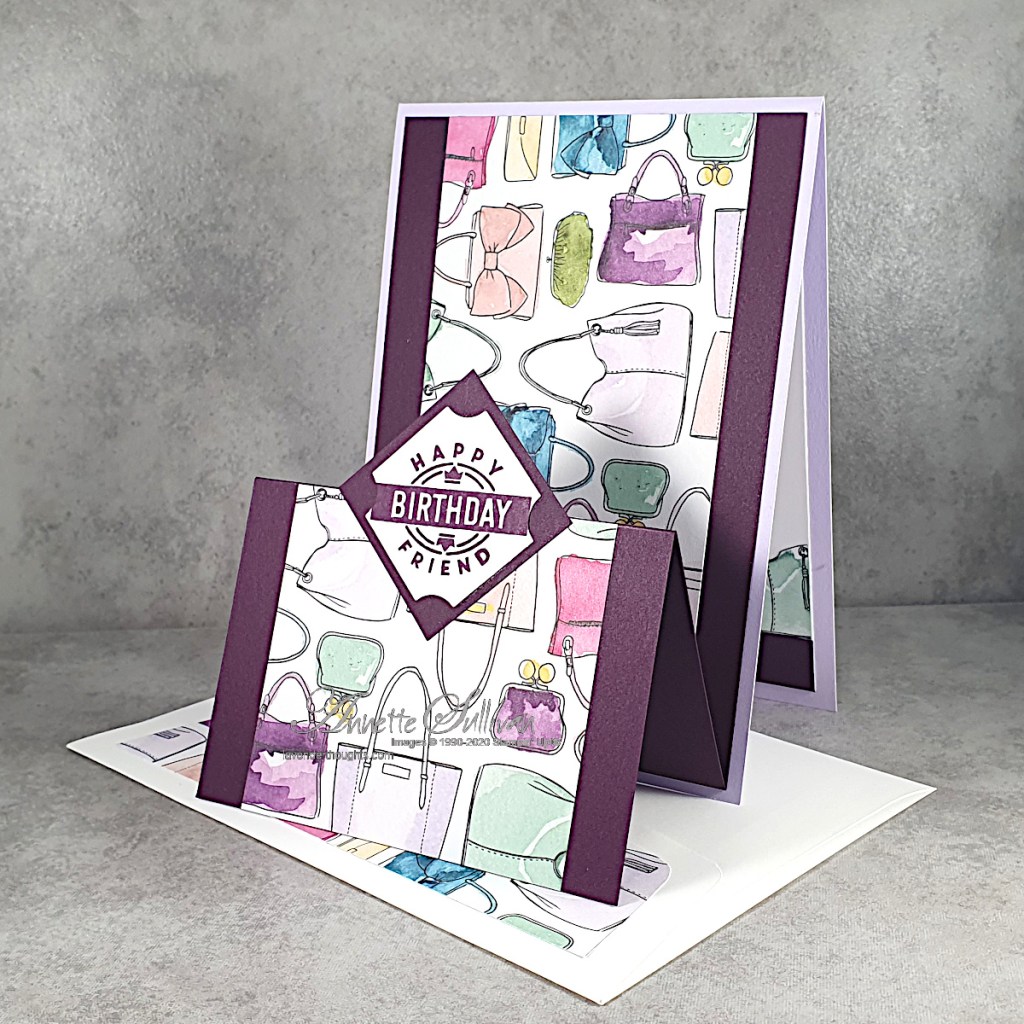 FREE PDF for these Double Easel Fancy Fold Cards – Lavender Thoughts