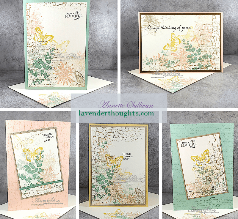 One Sheet Wonder for the Color Challenge at Splitcoaststampers