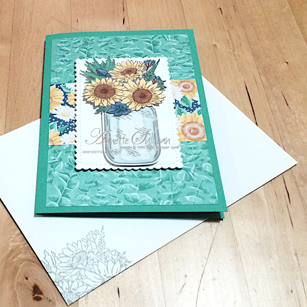 Jar of Flowers for the Splitcoaststampers Sketch Challenge – Lavender ...