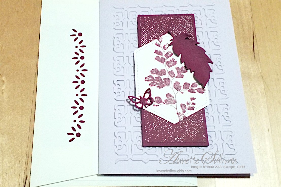 Butterflies, Feathers and Ferns for the Splitcoaststampers Sketch&nbsp;Challenge