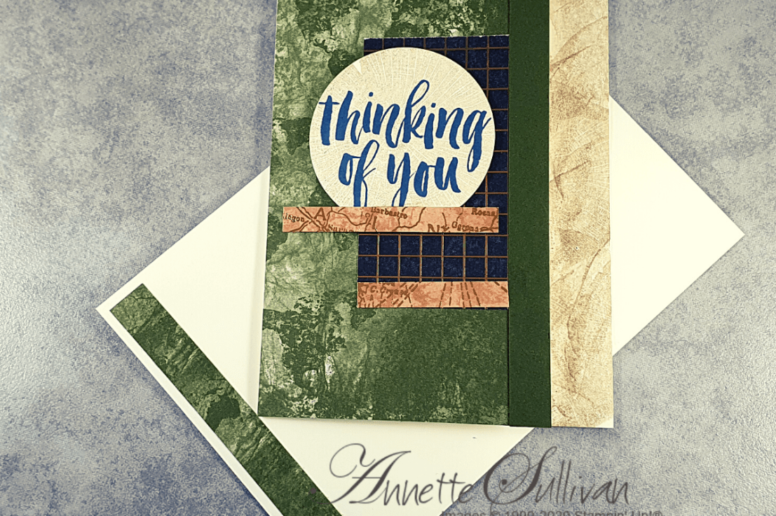 Masculine Card for the Splitcoaststampers Sketch Challenge