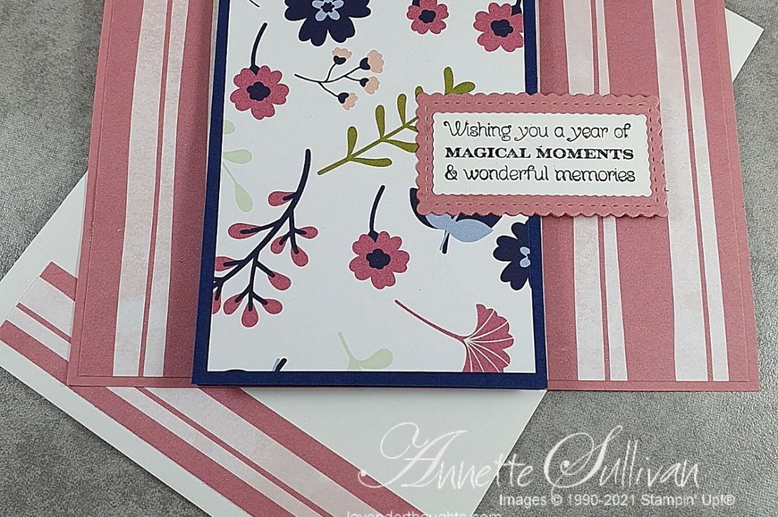 Front Flap Fancy Fold for the Sketch Challenge at Splitcoaststampers